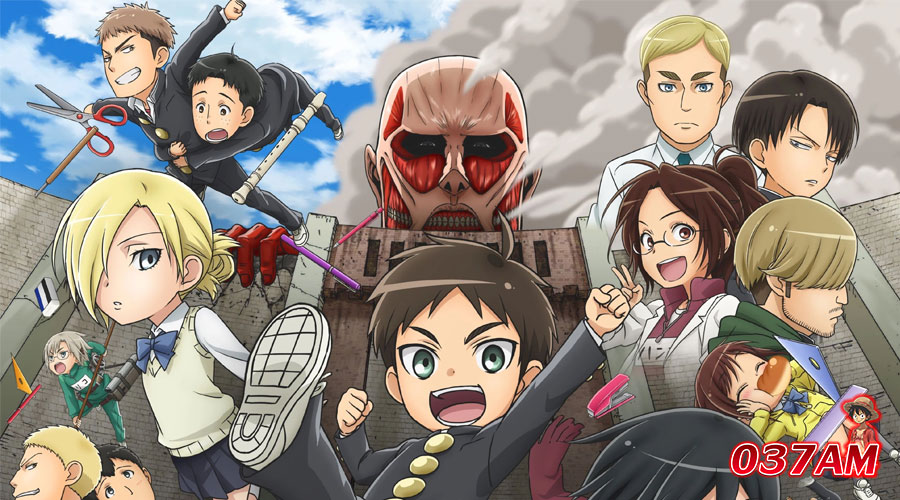 Attack on titan junior high ผ่ามัธยมไททัน พากย์ไทย
