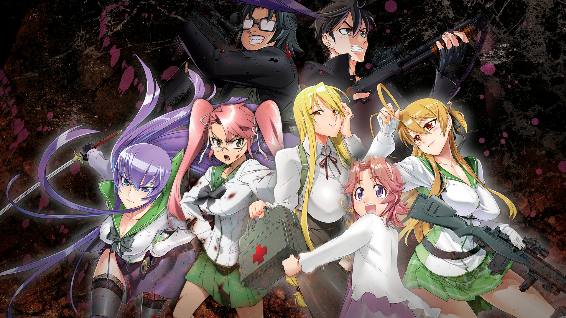 Highschool of the Dead ฝ่าดงนรกเดินดิน พากย์ไทย
