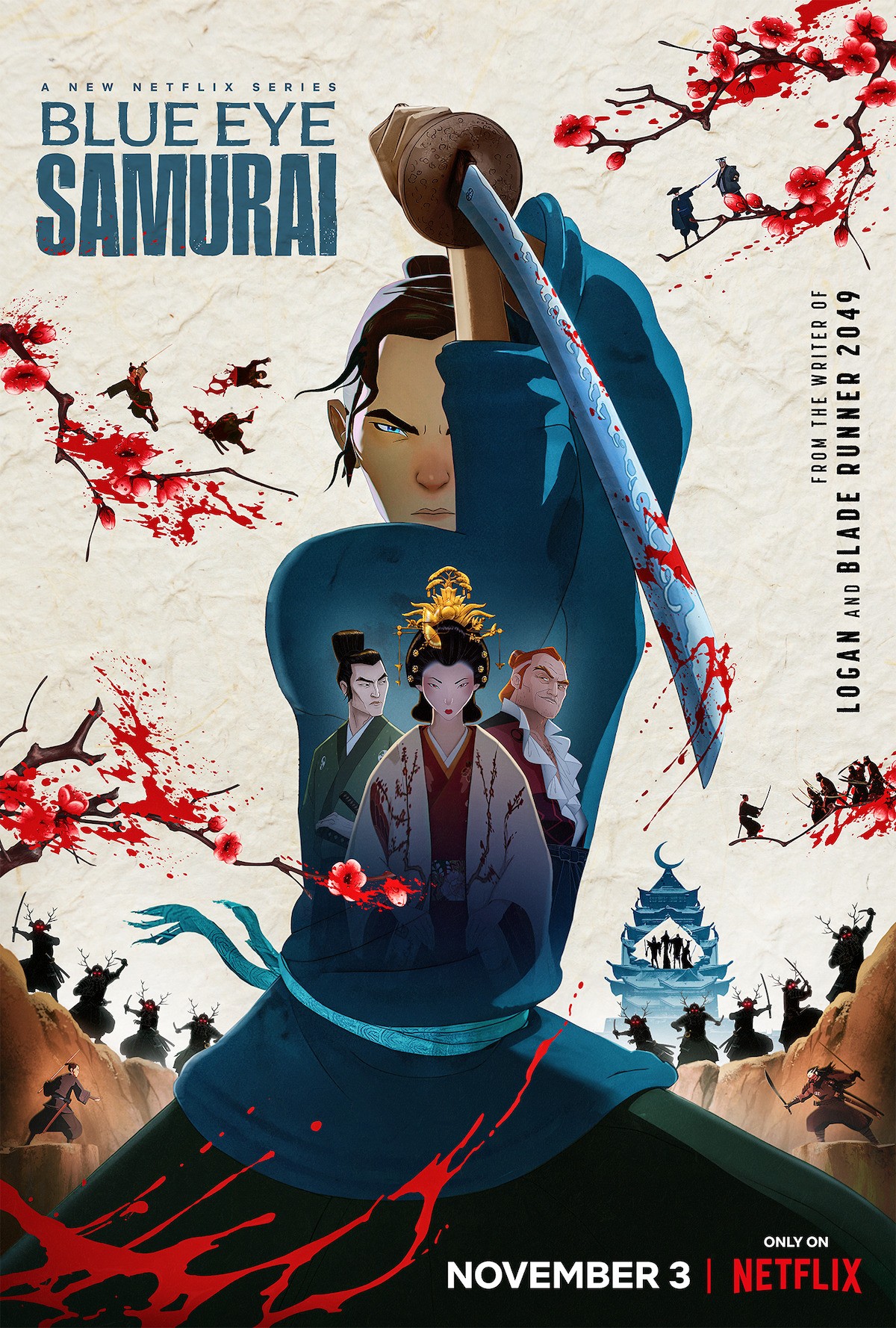 Blue Eye Samurai ซามูไรตาฟ้า พากย์ไทย